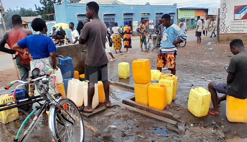Région Ouest/Cibitoke : Pénurie d’eau